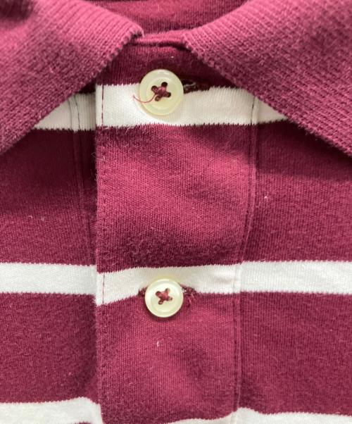 POLO RALPH LAUREN（ポロ・ラルフローレン）POLO RALPH LAUREN (ポロ・ラルフローレン) ポロシャツ レッド×ホワイト サイズ:SIZE Mの古着・服飾アイテム