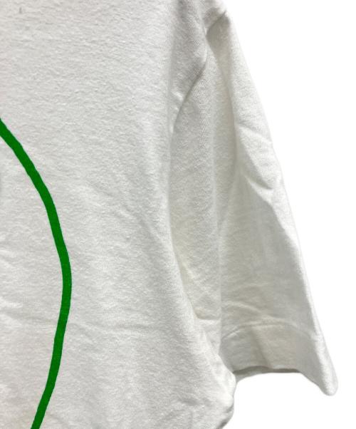 PLAY COMME des GARCONS（プレイコムデギャルソン）PLAY COMME des GARCONS (プレイコムデギャルソン) 半袖カットソー ホワイト サイズ:SIZE Lの古着・服飾アイテム