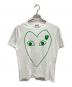 PLAY COMME des GARCONS（プレイコムデギャルソン）の古着「半袖カットソー」｜ホワイト
