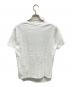 PLAY COMME des GARCONS (プレイコムデギャルソン) 半袖カットソー ホワイト サイズ:SIZE L：7000円