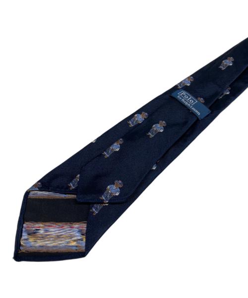POLO RALPH LAUREN（ポロ・ラルフローレン）POLO RALPH LAUREN (ポロ・ラルフローレン) ネクタイ ネイビー サイズ:不明の古着・服飾アイテム