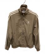 adidasアディダス）の古着「ジップジャケット」｜ベージュ