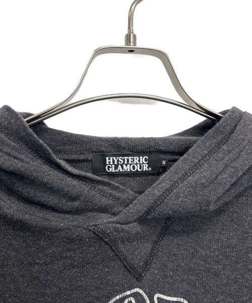 Hysteric Glamour（ヒステリックグラマー）Hysteric Glamour (ヒステリックグラマー) プルオーバーパーカー グレー サイズ:Sの古着・服飾アイテム