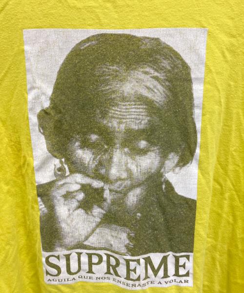 SUPREME（シュプリーム）Supreme (シュプリーム) 半袖Tシャツ イエロー サイズ:SIZE Lの古着・服飾アイテム