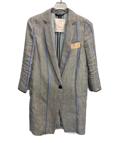 TELA（テラ）TELA (テラ) テーラードジャケット グレー サイズ:42の古着・服飾アイテム