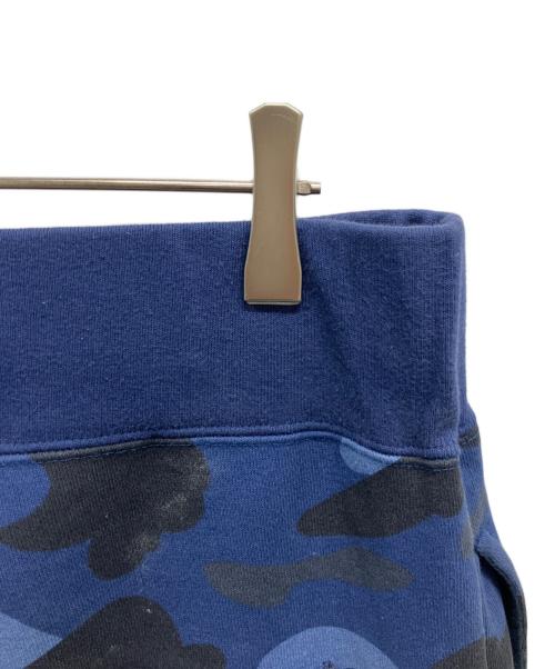 A BATHING APE（アベイシングエイプ）A BATHING APE (アベイシングエイプ) スウェットパンツ ネイビー×ブラック サイズ:XLの古着・服飾アイテム