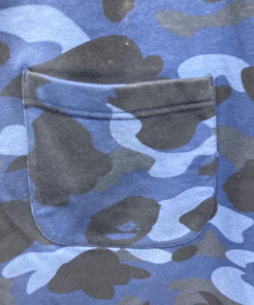 A BATHING APE（アベイシングエイプ）A BATHING APE (アベイシングエイプ) スウェットパンツ ネイビー×ブラック サイズ:XLの古着・服飾アイテム