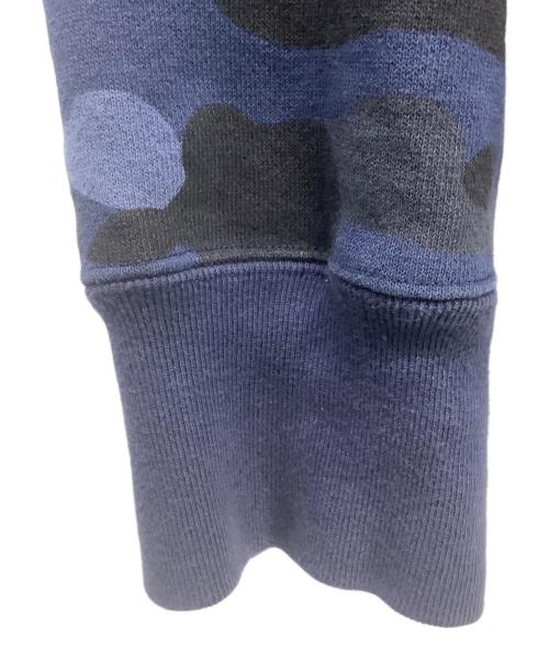 A BATHING APE（アベイシングエイプ）A BATHING APE (アベイシングエイプ) フルジップパーカー ネイビー×ブラック サイズ:SIZE Lの古着・服飾アイテム