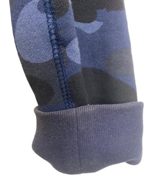 A BATHING APE（アベイシングエイプ）A BATHING APE (アベイシングエイプ) フルジップパーカー ネイビー×ブラック サイズ:SIZE Lの古着・服飾アイテム