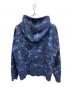 A BATHING APE (アベイシングエイプ) フルジップパーカー ネイビー×ブラック サイズ:SIZE L：13000円