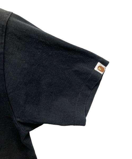 A BATHING APE（アベイシングエイプ）A BATHING APE (アベイシングエイプ) 半袖カットソー ブラック サイズ:Mの古着・服飾アイテム