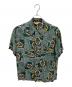 National Shirt Shops（ナショナルシャツショップ）の古着「オープンカラーシャツ」｜グリーン