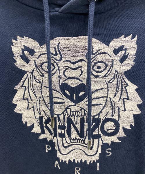KENZO（ケンゾー）KENZO (ケンゾー) プルオーバーパーカー ネイビー サイズ:Ｍの古着・服飾アイテム