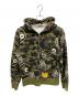 A BATHING APE（アベイシングエイプ）の古着「ジップパーカー」｜グリーン