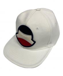 MONCLER（モンクレール）の古着「キャップ」｜ホワイト