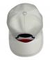 中古・古着 MONCLER (モンクレール) キャップ ホワイト：7000円