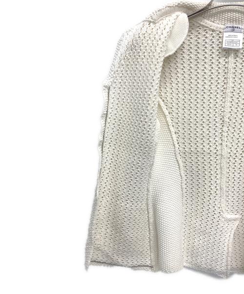 CHANEL（シャネル）CHANEL (シャネル) テーラードジャケット アイボリー サイズ:38の古着・服飾アイテム