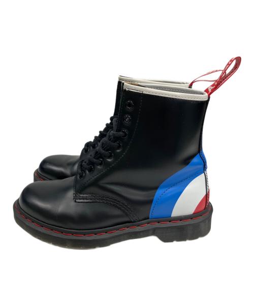 Dr.Martens（ドクターマーチン）Dr.Martens (ドクターマーチン) The Who (ザ・フー) 8ホールブーツ ブラック サイズ:UK7の古着・服飾アイテム