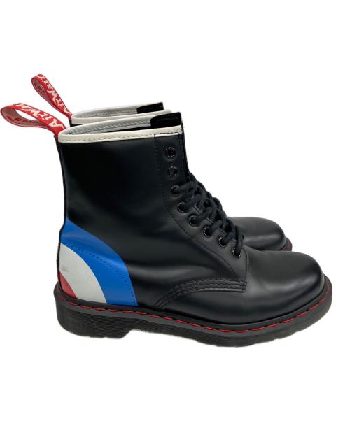 Dr.Martens（ドクターマーチン）Dr.Martens (ドクターマーチン) The Who (ザ・フー) 8ホールブーツ ブラック サイズ:UK7の古着・服飾アイテム