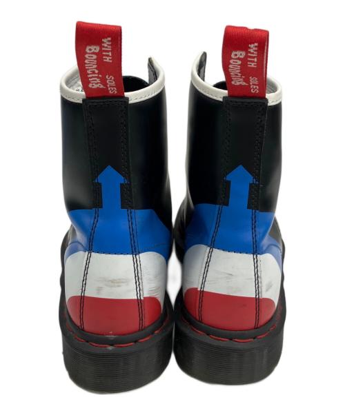 Dr.Martens（ドクターマーチン）Dr.Martens (ドクターマーチン) The Who (ザ・フー) 8ホールブーツ ブラック サイズ:UK7の古着・服飾アイテム