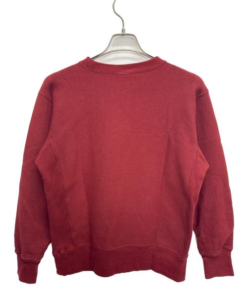 Champion REVERSE WEAVE（チャンピオン リバース ウィーブ）Champion REVERSE WEAVE (チャンピオン リバース ウィーブ) クルーネックスウェット レッド サイズ:Ｍの古着・服飾アイテム
