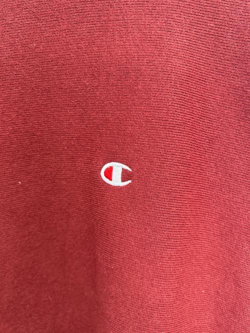 Champion REVERSE WEAVE（チャンピオン リバース ウィーブ）Champion REVERSE WEAVE (チャンピオン リバース ウィーブ) クルーネックスウェット レッド サイズ:Ｍの古着・服飾アイテム