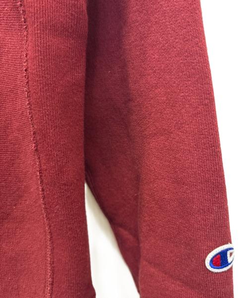 Champion REVERSE WEAVE（チャンピオン リバース ウィーブ）Champion REVERSE WEAVE (チャンピオン リバース ウィーブ) クルーネックスウェット レッド サイズ:Ｍの古着・服飾アイテム