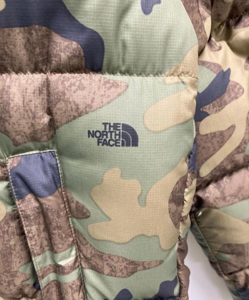 THE NORTH FACE（ザ ノース フェイス）THE NORTH FACE (ザ ノース フェイス) ダウンジャケット ブラック×グリーン サイズ:SIZE Mの古着・服飾アイテム