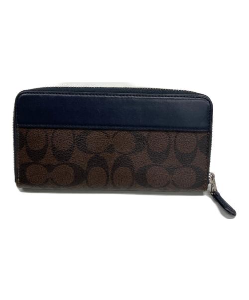 COACH（コーチ）COACH (コーチ) 長財布 ブラウンの古着・服飾アイテム