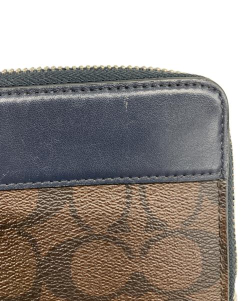 COACH（コーチ）COACH (コーチ) 長財布 ブラウンの古着・服飾アイテム