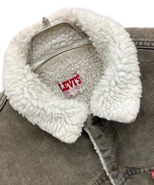 LEVI'S（リーバイス）LEVI'S (リーバイス) デニムボアジャケット グレー サイズ:Mの古着・服飾アイテム