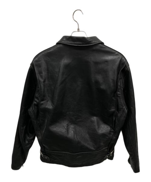 Schott（ショット）Schott (ショット) ライダースジャケット ブラック サイズ:42の古着・服飾アイテム