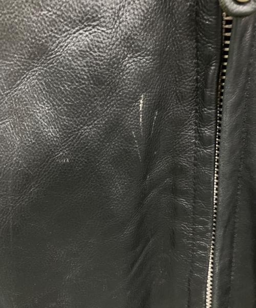 Schott（ショット）Schott (ショット) ライダースジャケット ブラック サイズ:42の古着・服飾アイテム