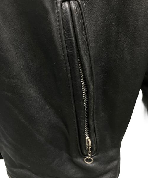Schott（ショット）Schott (ショット) ライダースジャケット ブラック サイズ:42の古着・服飾アイテム