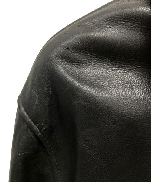 Schott（ショット）Schott (ショット) ライダースジャケット ブラック サイズ:42の古着・服飾アイテム