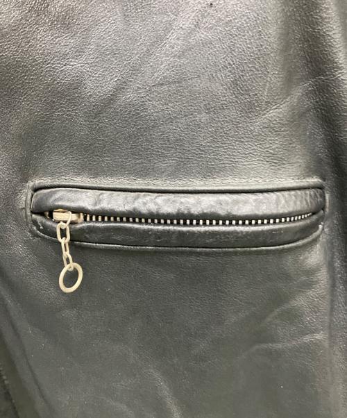 Schott（ショット）Schott (ショット) ライダースジャケット ブラック サイズ:42の古着・服飾アイテム