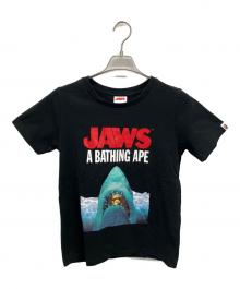 JAWS×A BATHING APE（ジョーズ×アベイシングエイプ）の古着「半袖カットソー」｜ブラック
