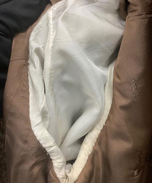 Yves Saint Laurent（イヴサンローラン）Yves Saint Laurent (イヴサンローラン) テーラードジャケット ブラウン サイズ:SIZE 54の古着・服飾アイテム