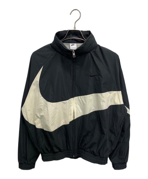NIKE（ナイキ）NIKE (ナイキ) ジップジャケット ブラック×ホワイト サイズ:	SIZE Sの古着・服飾アイテム