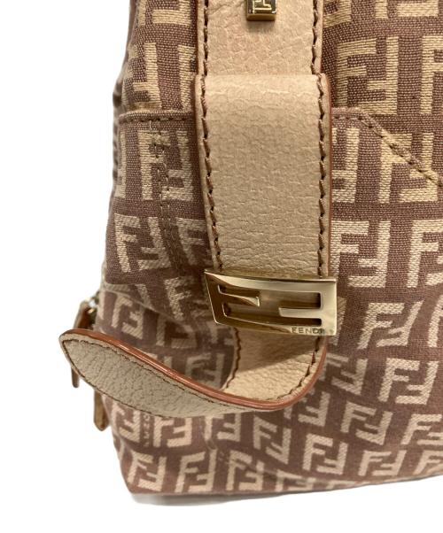 FENDI（フェンディ）FENDI (フェンディ) ショルダーバッグ ベージュ・ブラウンの古着・服飾アイテム