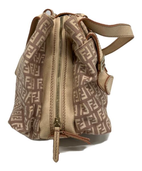 FENDI（フェンディ）FENDI (フェンディ) ショルダーバッグ ベージュ・ブラウンの古着・服飾アイテム