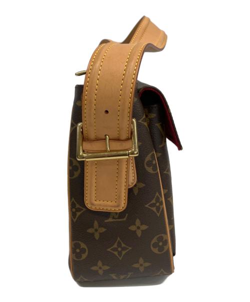 LOUIS VUITTON（ルイ ヴィトン）LOUIS VUITTON (ルイ ヴィトン) ショルダーバッグ ブラウン・ベージュの古着・服飾アイテム