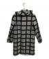 ROBE DE CHAMBRE COMME DES GARCONS (ローブドシャンブル コムデギャルソン) フリルコート グレー×ブラック サイズ:M：22000円