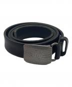 DIESELディーゼル）の古着「LOGO B-BISCOTTO STRIPED」｜ブラック