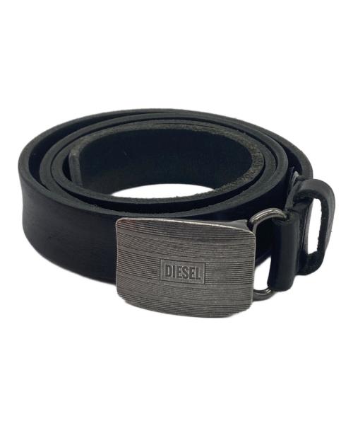 DIESEL（ディーゼル）DIESEL (ディーゼル) LOGO B-BISCOTTO STRIPED ブラックの古着・服飾アイテム