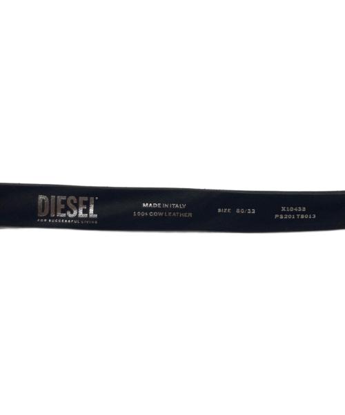 DIESEL（ディーゼル）DIESEL (ディーゼル) LOGO B-BISCOTTO STRIPED ブラックの古着・服飾アイテム