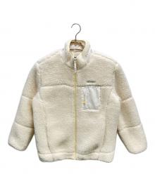 GUESS（ゲス）の古着「ボアジャケット」｜ホワイト