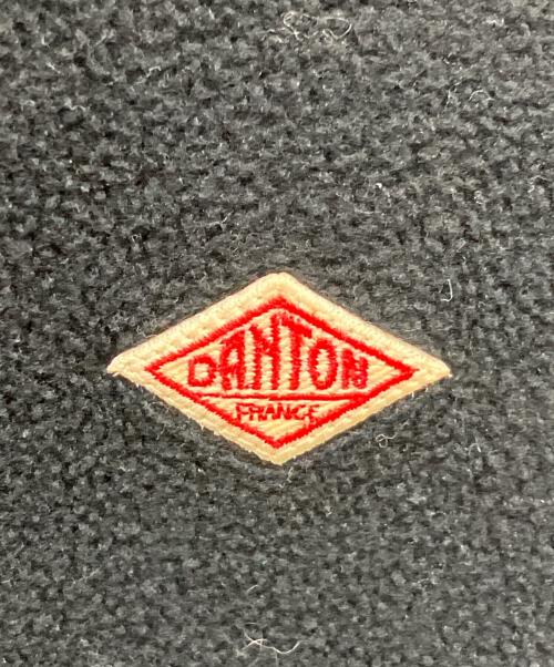 DANTON（ダントン）DANTON (ダントン) ノーカラーフリースジャケット ブラック サイズ:34の古着・服飾アイテム