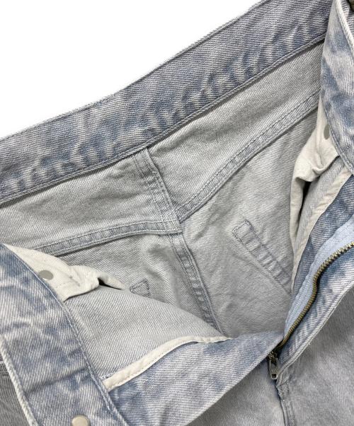 Whim Gazette（ウィムガゼット）Whim Gazette (ウィムガゼット) ドロストデニムパンツ インディゴ サイズ:36の古着・服飾アイテム
