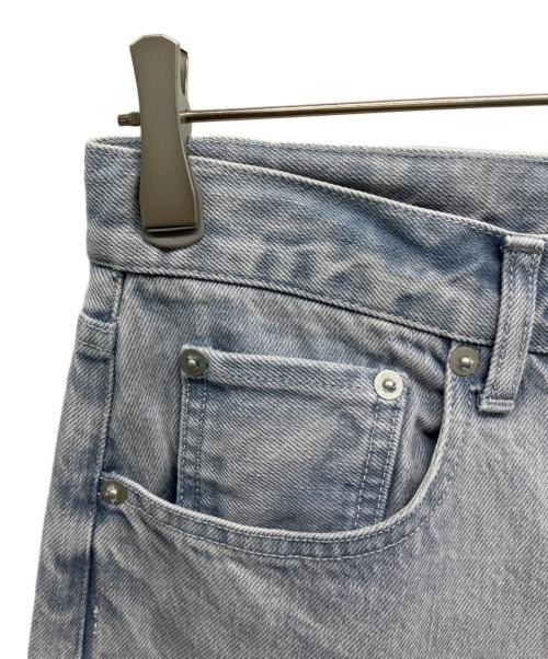 Whim Gazette（ウィムガゼット）Whim Gazette (ウィムガゼット) ドロストデニムパンツ インディゴ サイズ:36の古着・服飾アイテム
